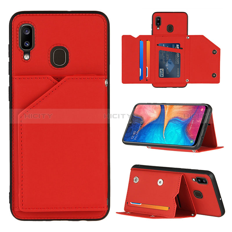 Handyhülle Hülle Luxus Leder Schutzhülle Y04B für Samsung Galaxy M10S