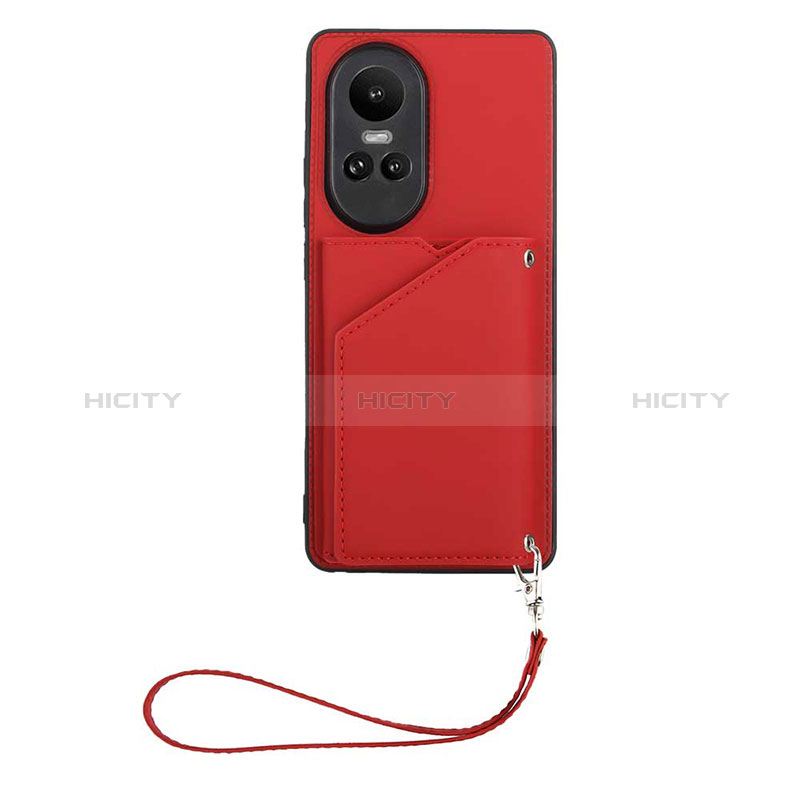 Handyhülle Hülle Luxus Leder Schutzhülle YB1 für Oppo Reno10 5G Rot