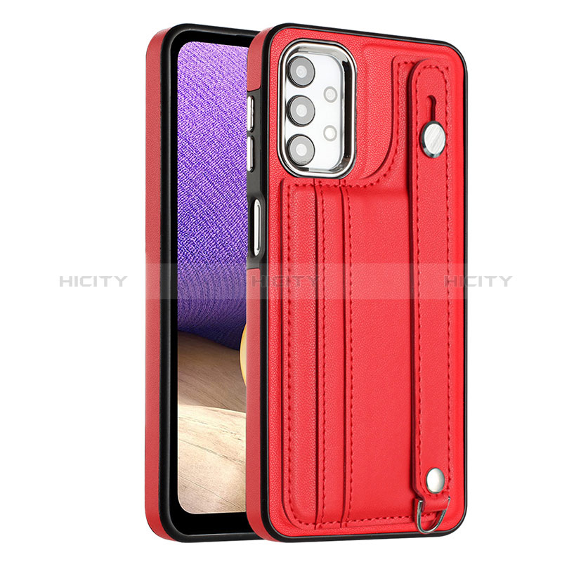 Handyhülle Hülle Luxus Leder Schutzhülle YB1 für Samsung Galaxy A13 4G Rot