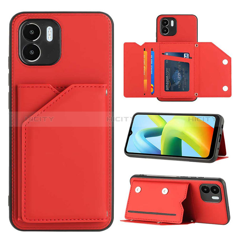 Handyhülle Hülle Luxus Leder Schutzhülle YB1 für Xiaomi Poco C50 Rot