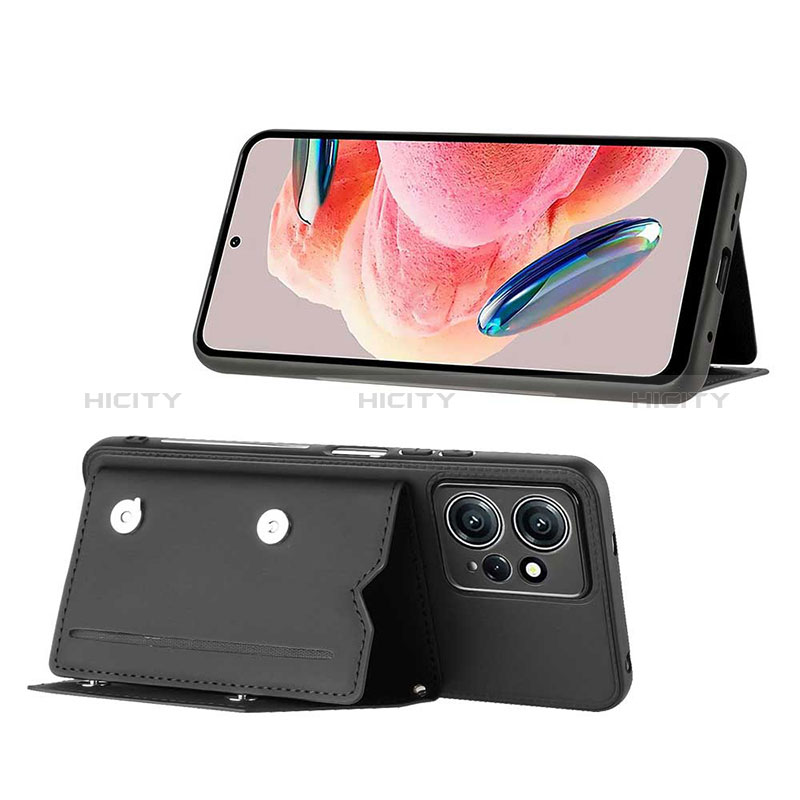 Handyhülle Hülle Luxus Leder Schutzhülle YB1 für Xiaomi Redmi Note 12 4G groß