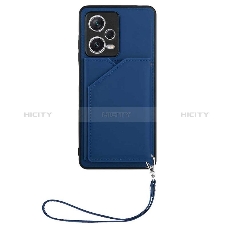 Handyhülle Hülle Luxus Leder Schutzhülle YB1 für Xiaomi Redmi Note 12 Pro+ Plus 5G Blau Plus