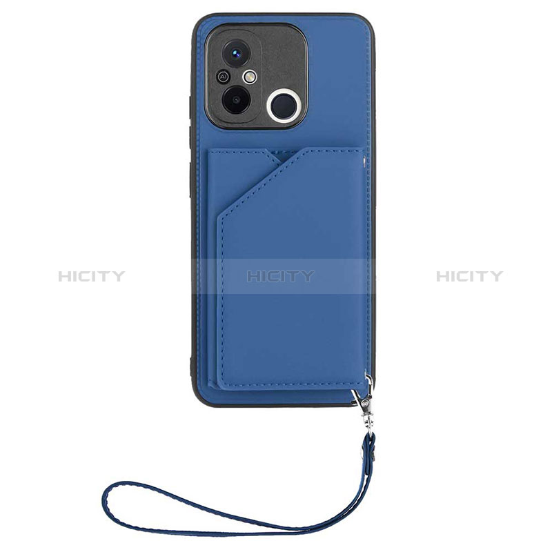 Handyhülle Hülle Luxus Leder Schutzhülle YB2 für Xiaomi Poco C55 Blau