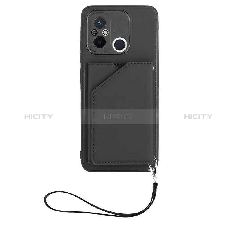 Handyhülle Hülle Luxus Leder Schutzhülle YB2 für Xiaomi Poco C55 Schwarz