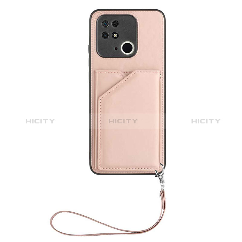 Handyhülle Hülle Luxus Leder Schutzhülle YB2 für Xiaomi Redmi 10 Power Rosegold Plus