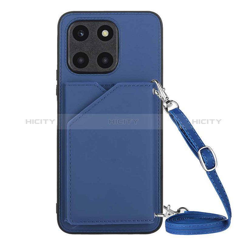 Handyhülle Hülle Luxus Leder Schutzhülle YB3 für Huawei Honor X8b Blau