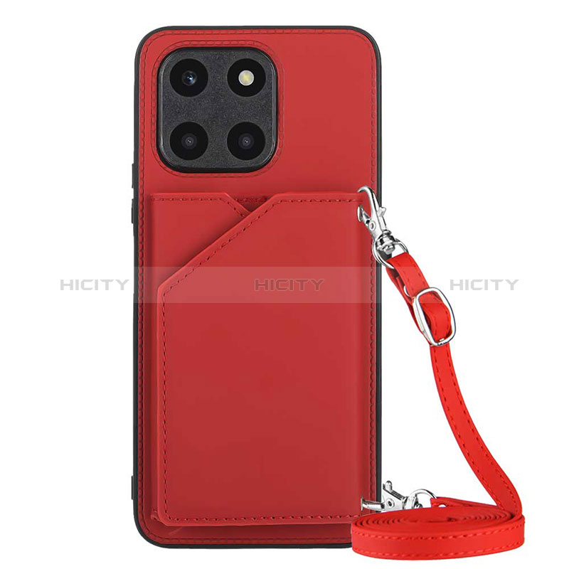 Handyhülle Hülle Luxus Leder Schutzhülle YB3 für Huawei Honor X8b Rot Plus