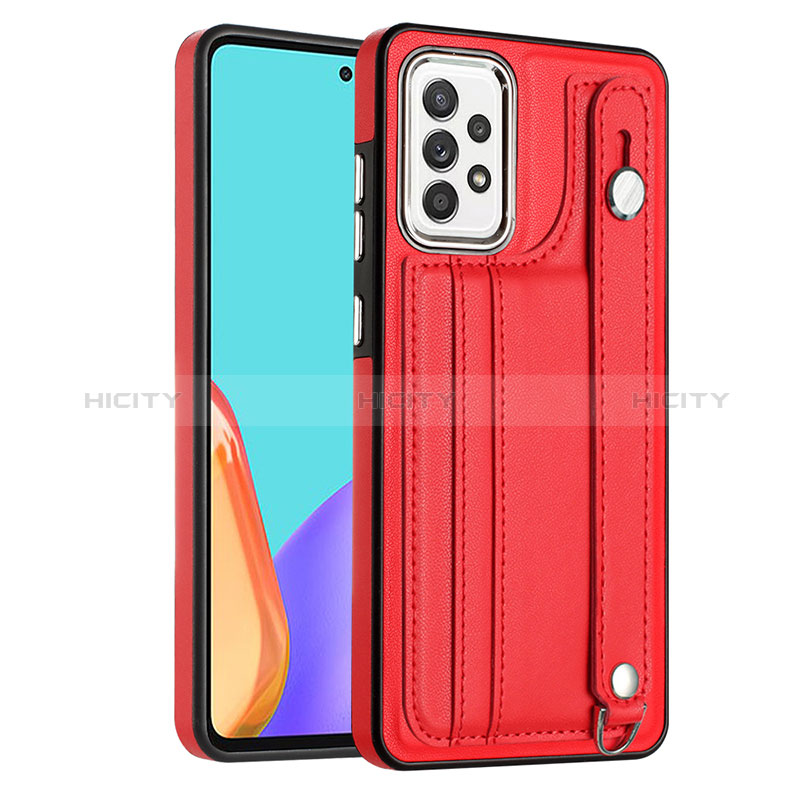 Handyhülle Hülle Luxus Leder Schutzhülle YB3 für Samsung Galaxy A32 4G Rot