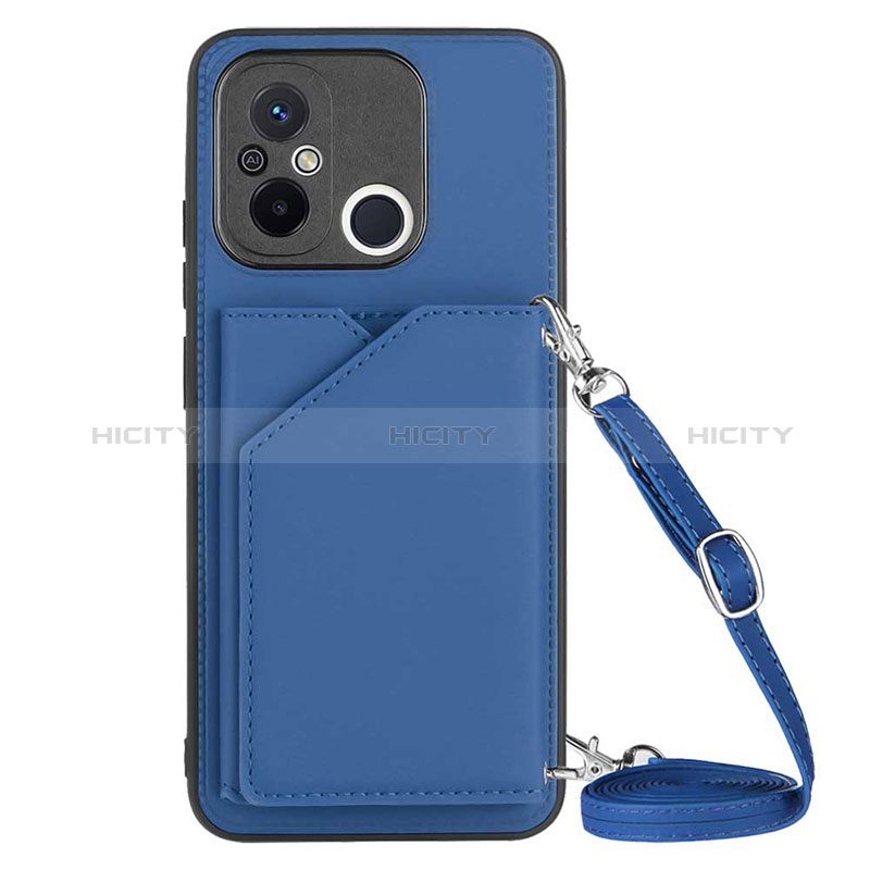 Handyhülle Hülle Luxus Leder Schutzhülle YB3 für Xiaomi Poco C55 Blau