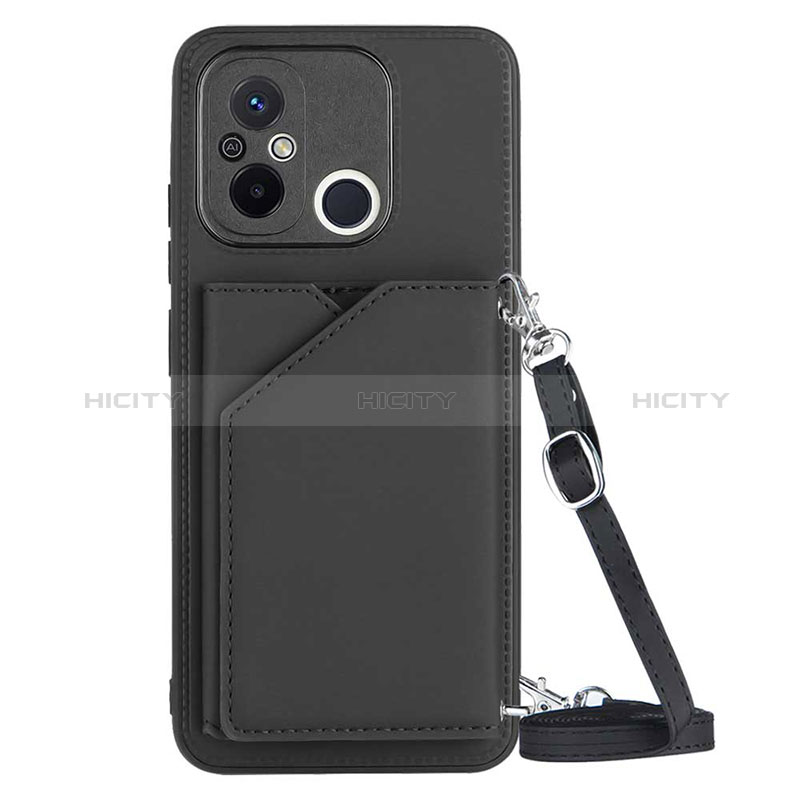 Handyhülle Hülle Luxus Leder Schutzhülle YB3 für Xiaomi Poco C55 Schwarz