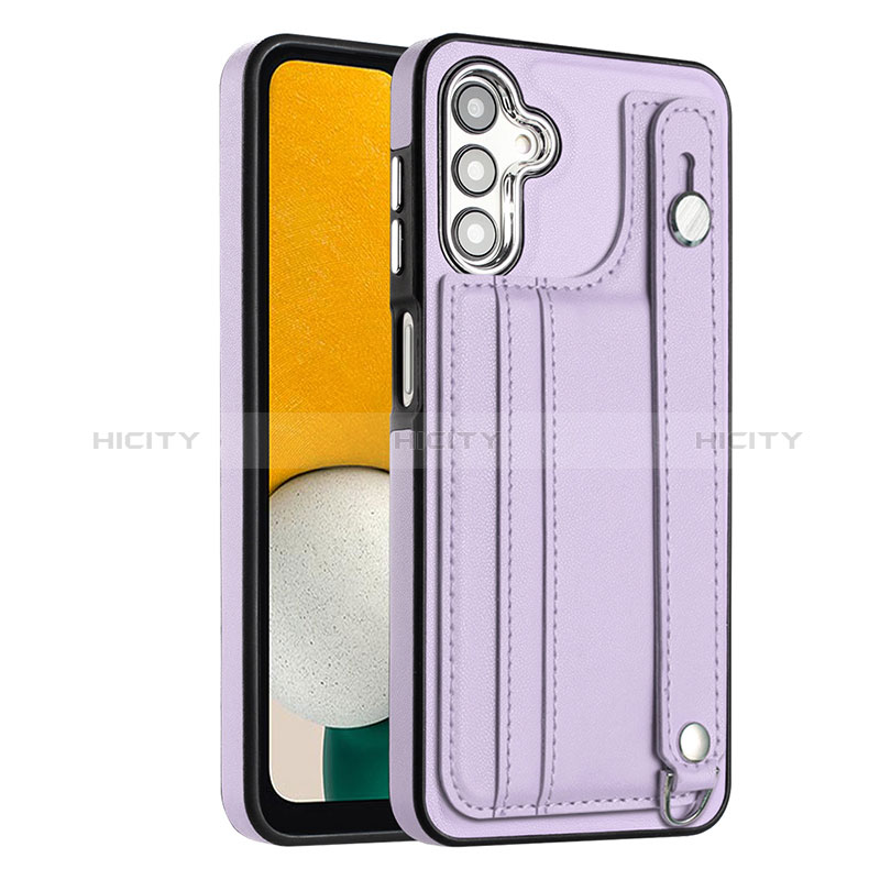 Handyhülle Hülle Luxus Leder Schutzhülle YB4 für Samsung Galaxy M44 5G Violett Plus