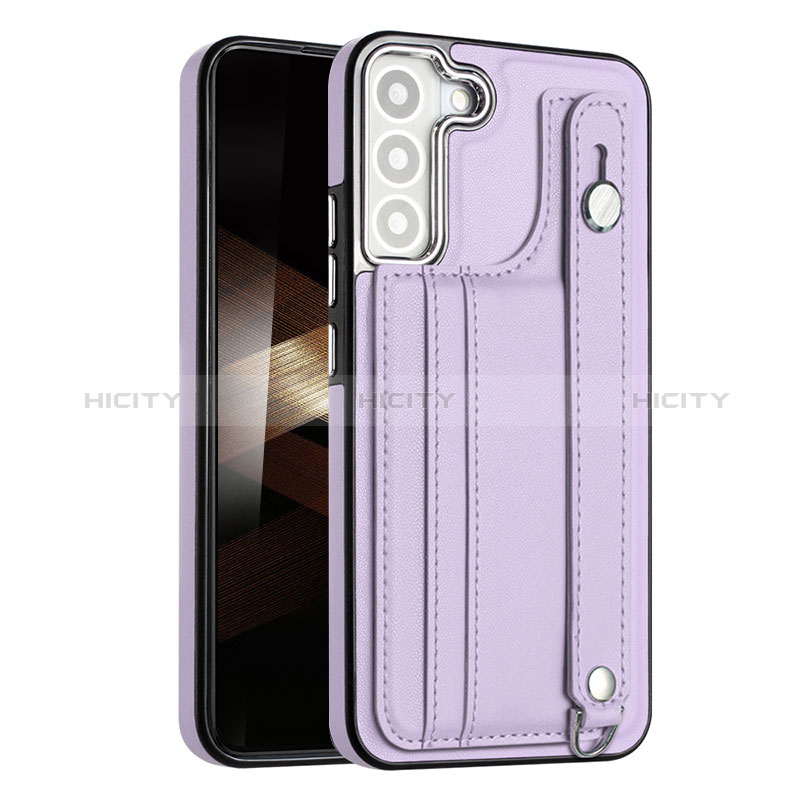 Handyhülle Hülle Luxus Leder Schutzhülle YB4 für Samsung Galaxy S24 5G Violett