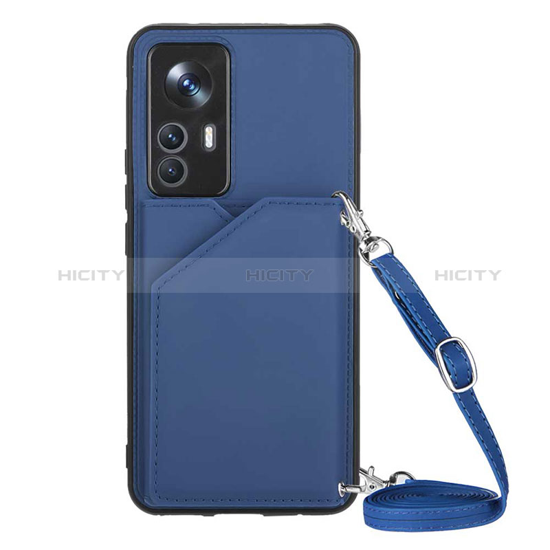 Handyhülle Hülle Luxus Leder Schutzhülle YB4 für Xiaomi Redmi K50 Ultra 5G Blau