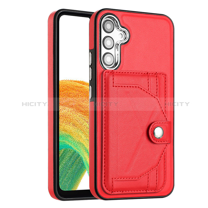 Handyhülle Hülle Luxus Leder Schutzhülle YB5 für Samsung Galaxy A54 5G Rot Plus