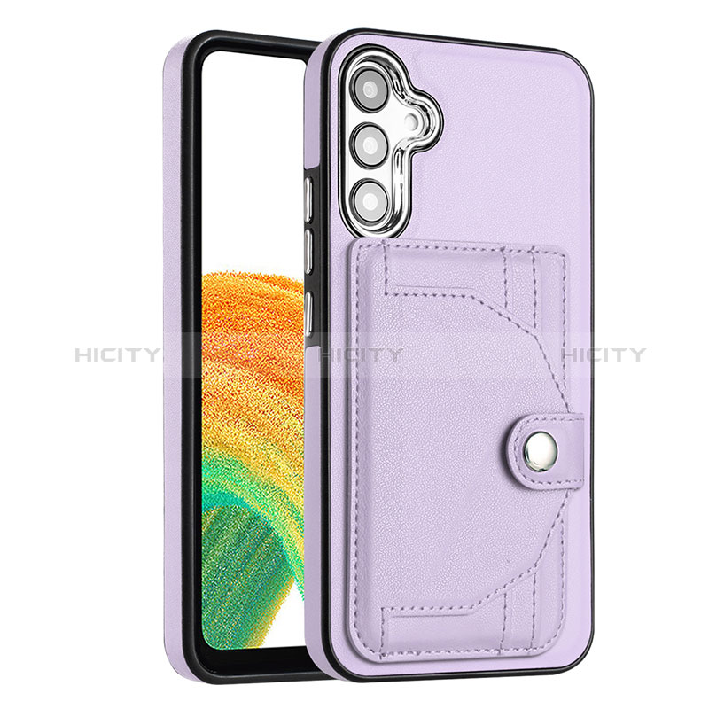 Handyhülle Hülle Luxus Leder Schutzhülle YB5 für Samsung Galaxy A54 5G Violett