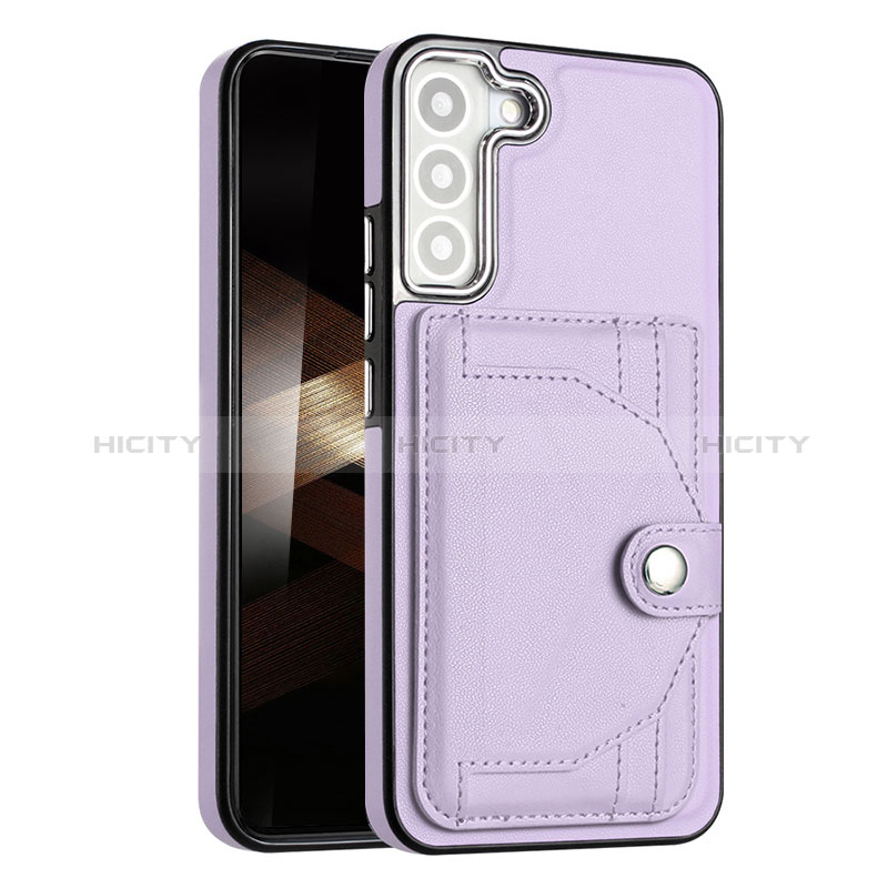 Handyhülle Hülle Luxus Leder Schutzhülle YB5 für Samsung Galaxy S24 5G Violett Plus