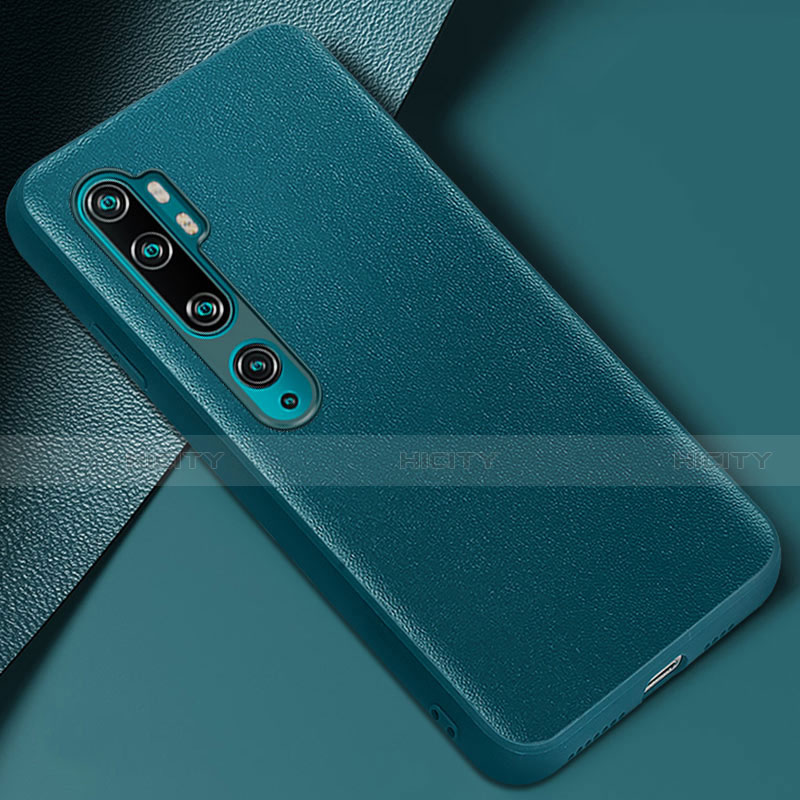 Handyhülle Hülle Luxus Leder Schutzhülle Z02 für Xiaomi Mi Note 10 Grün