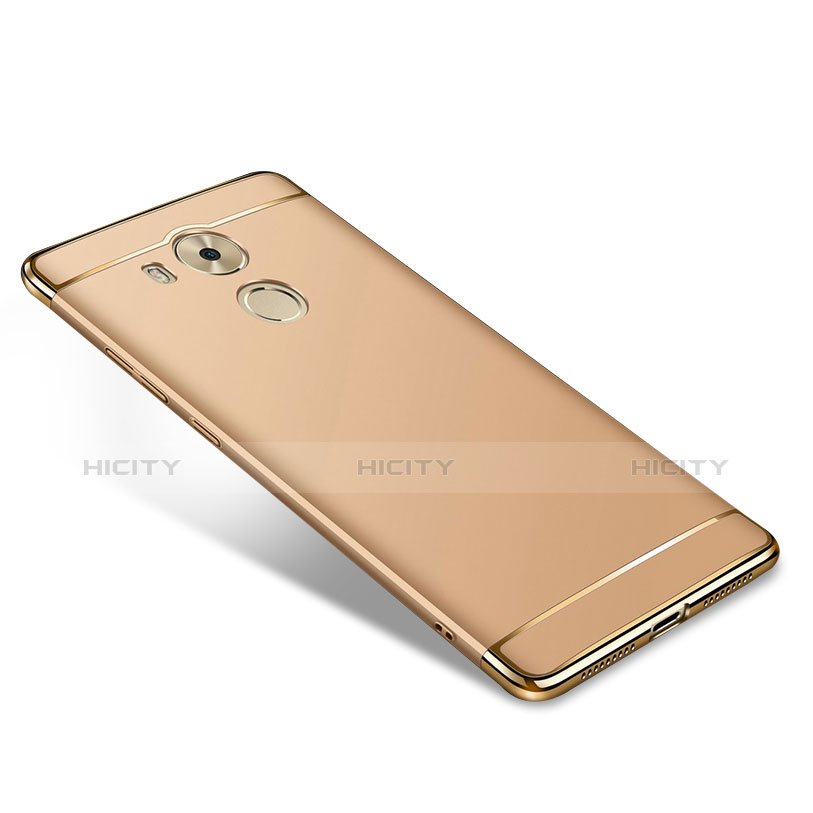 Handyhülle Hülle Luxus Metall Rahmen und Kunststoff für Huawei Mate 8 Gold