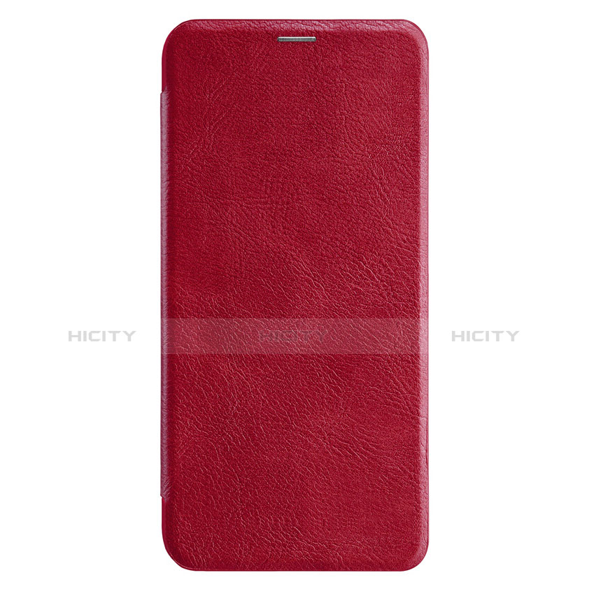 Handyhülle Hülle Stand Tasche Leder F01 für Huawei Mate 20 Lite Rot