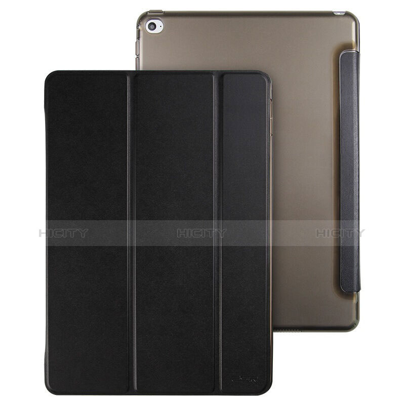 Handyhülle Hülle Stand Tasche Leder für Apple iPad Mini 4 Schwarz