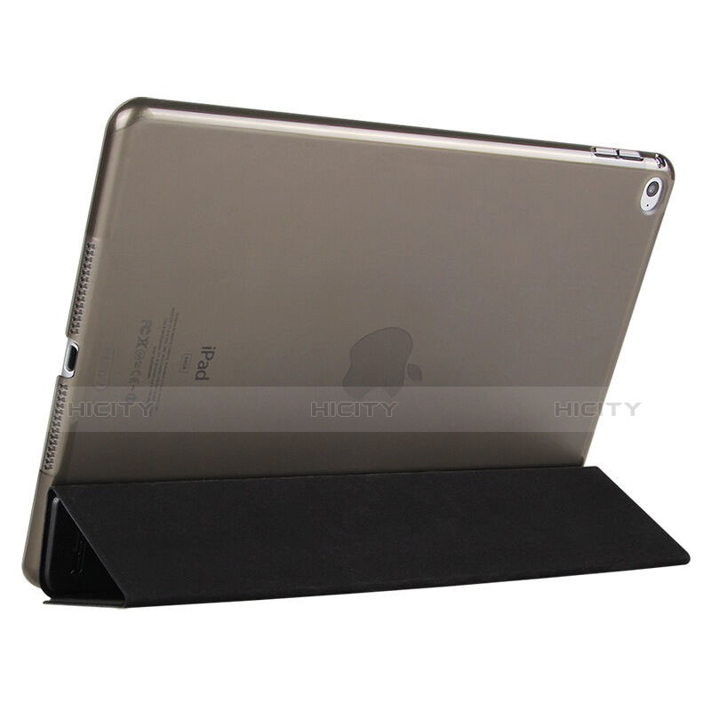 Handyhülle Hülle Stand Tasche Leder für Apple iPad Mini 4 Schwarz