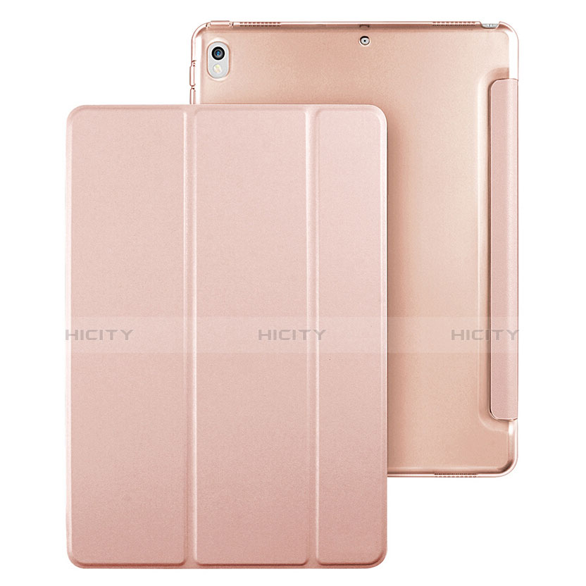 Handyhülle Hülle Stand Tasche Leder für Apple iPad Pro 12.9 (2017) Rosegold