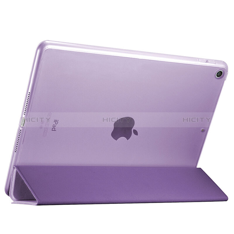 Handyhülle Hülle Stand Tasche Leder für Apple New iPad 9.7 (2018) Violett