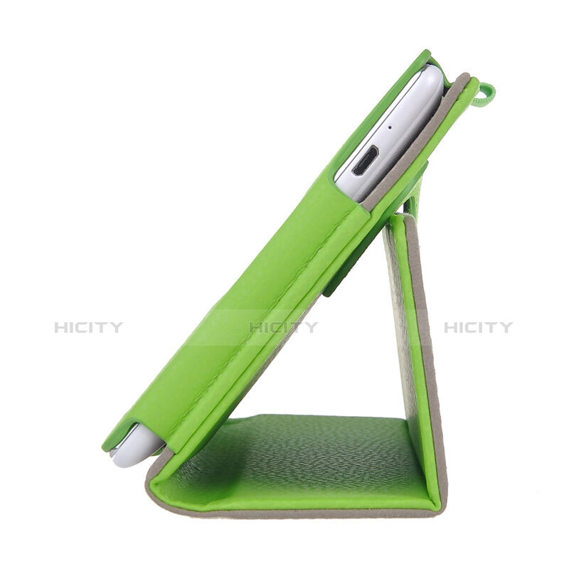 Handyhülle Hülle Stand Tasche Leder für Asus ZenPad C 7.0 Z170CG Grün