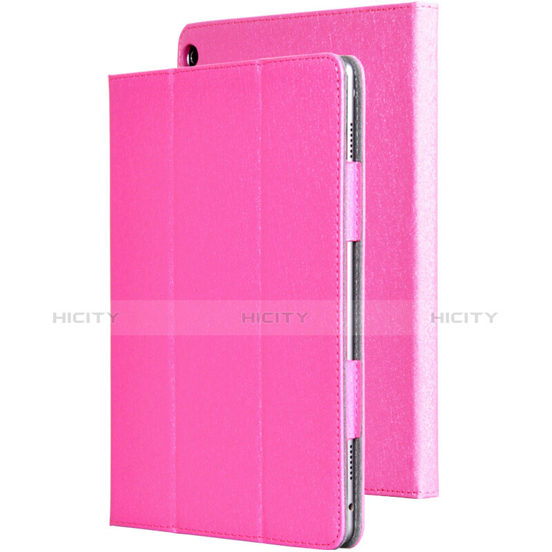 Handyhülle Hülle Stand Tasche Leder für Huawei MediaPad M3 Lite Pink