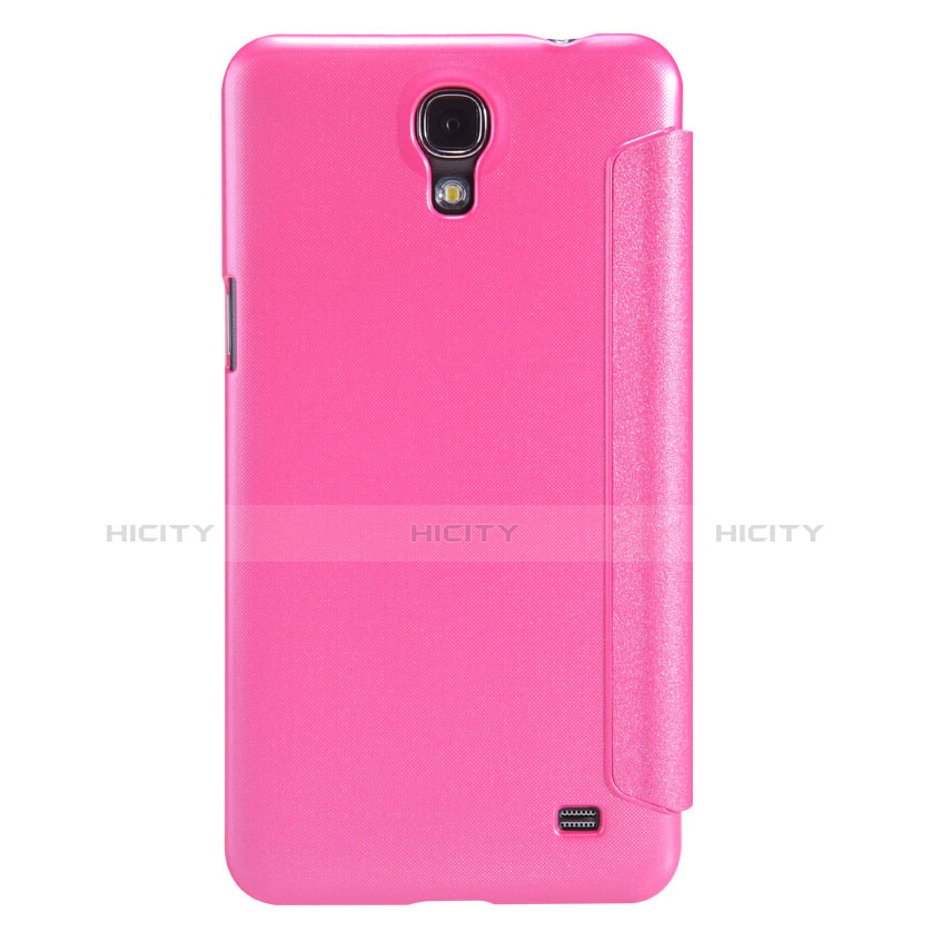 Handyhülle Hülle Stand Tasche Leder für Samsung Galaxy Mega 2 G7508Q Pink