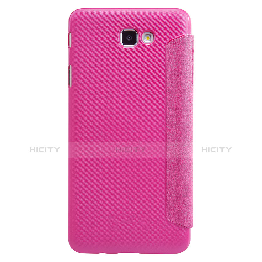 Handyhülle Hülle Stand Tasche Leder für Samsung Galaxy On5 (2016) G570 G570F Pink