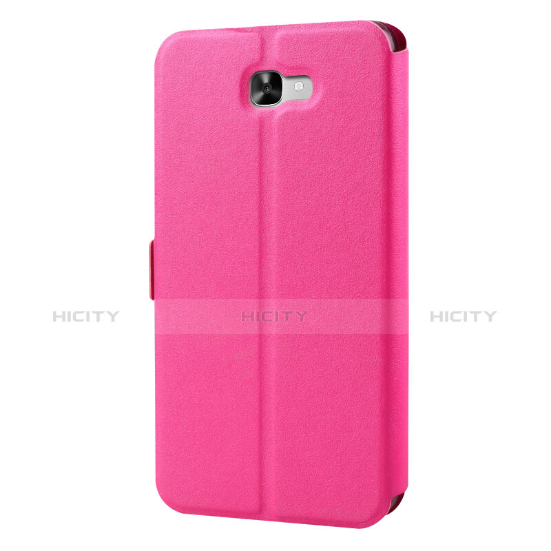 Handyhülle Hülle Stand Tasche Leder für Samsung Galaxy On7 (2016) G6100 Pink