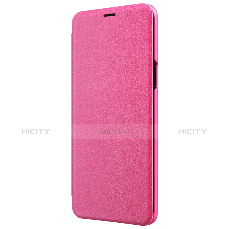 Handyhülle Hülle Stand Tasche Leder für Samsung Galaxy S9 Plus Pink