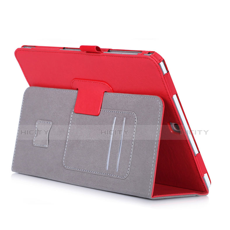 Handyhülle Hülle Stand Tasche Leder für Samsung Galaxy Tab S2 9.7 SM-T810 SM-T815 Rot