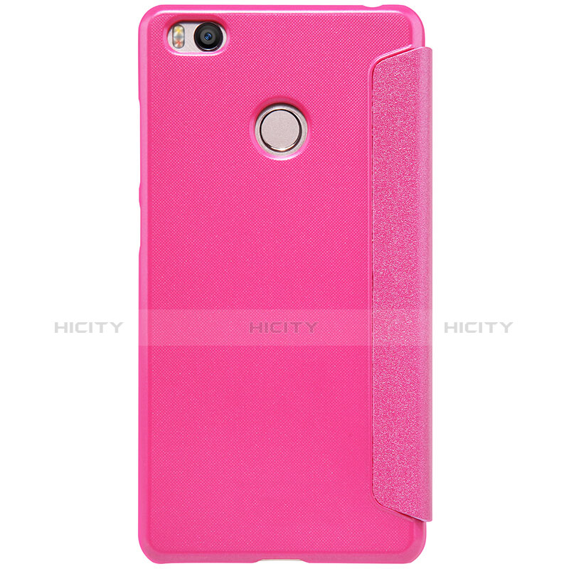 Handyhülle Hülle Stand Tasche Leder für Xiaomi Mi 4S Pink