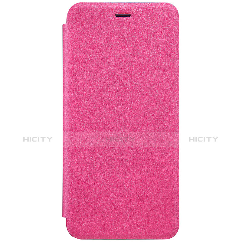 Handyhülle Hülle Stand Tasche Leder für Xiaomi Mi 5C Pink