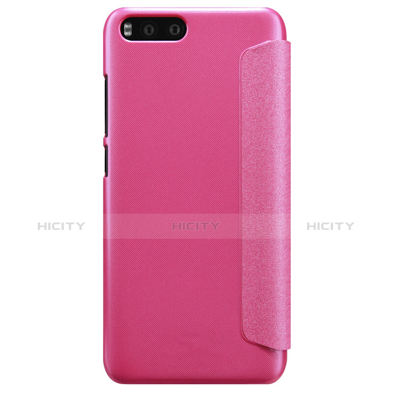 Handyhülle Hülle Stand Tasche Leder für Xiaomi Mi 6 Pink