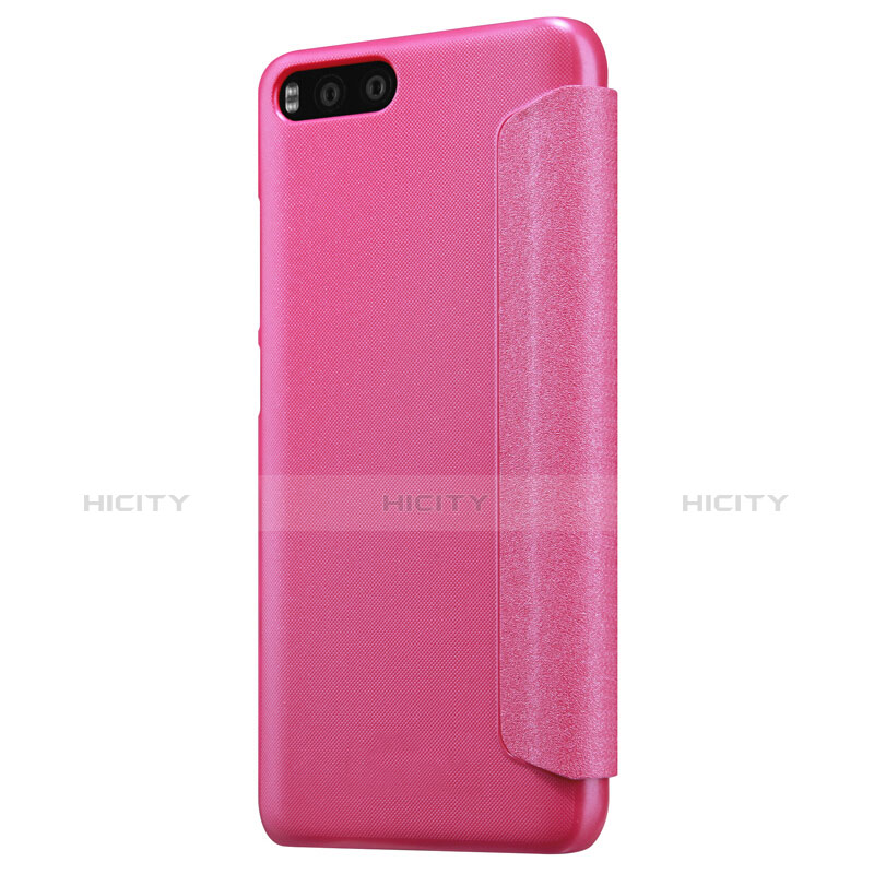 Handyhülle Hülle Stand Tasche Leder für Xiaomi Mi 6 Pink