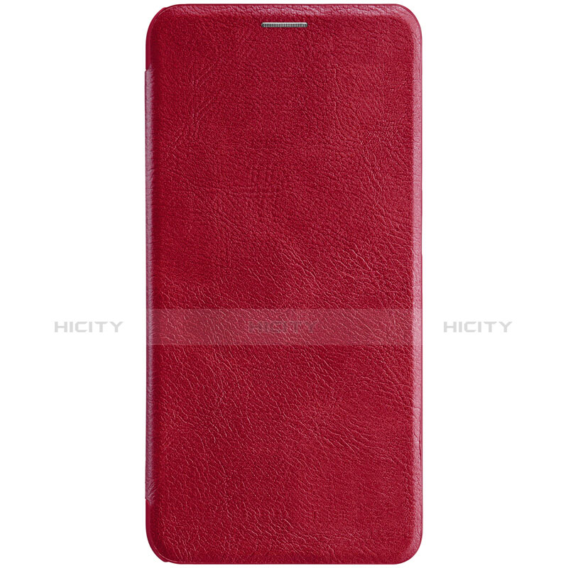 Handyhülle Hülle Stand Tasche Leder für Xiaomi Mi 8 Rot