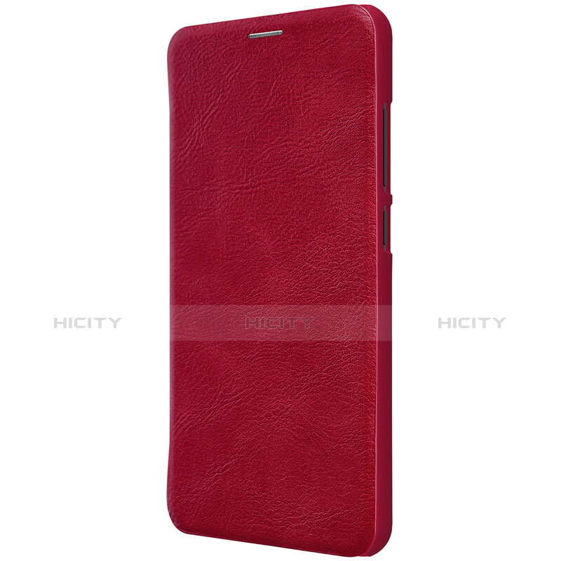 Handyhülle Hülle Stand Tasche Leder für Xiaomi Mi 8 Rot