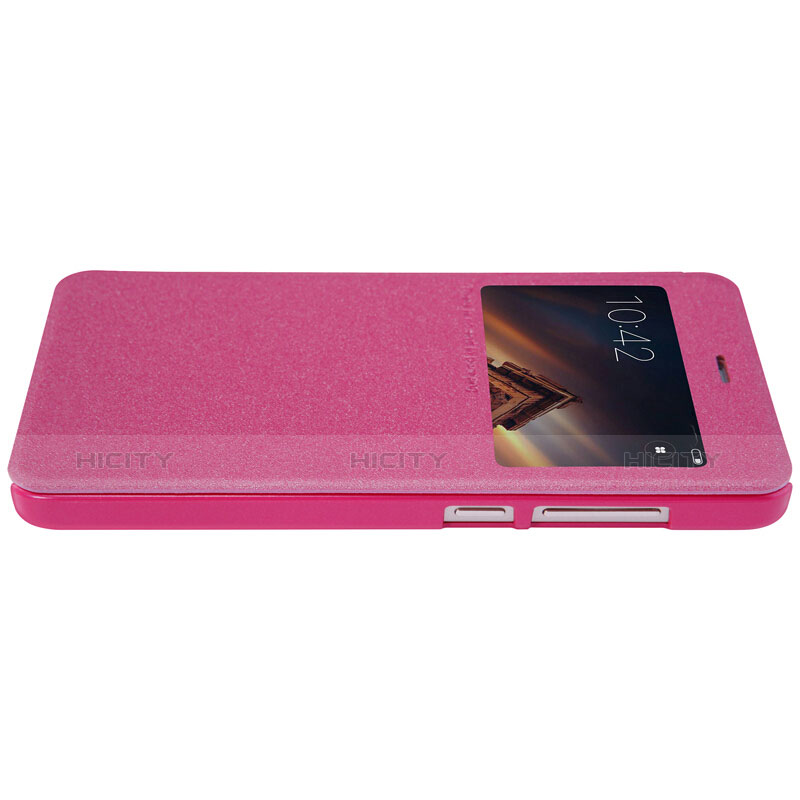 Handyhülle Hülle Stand Tasche Leder für Xiaomi Redmi 4A Pink