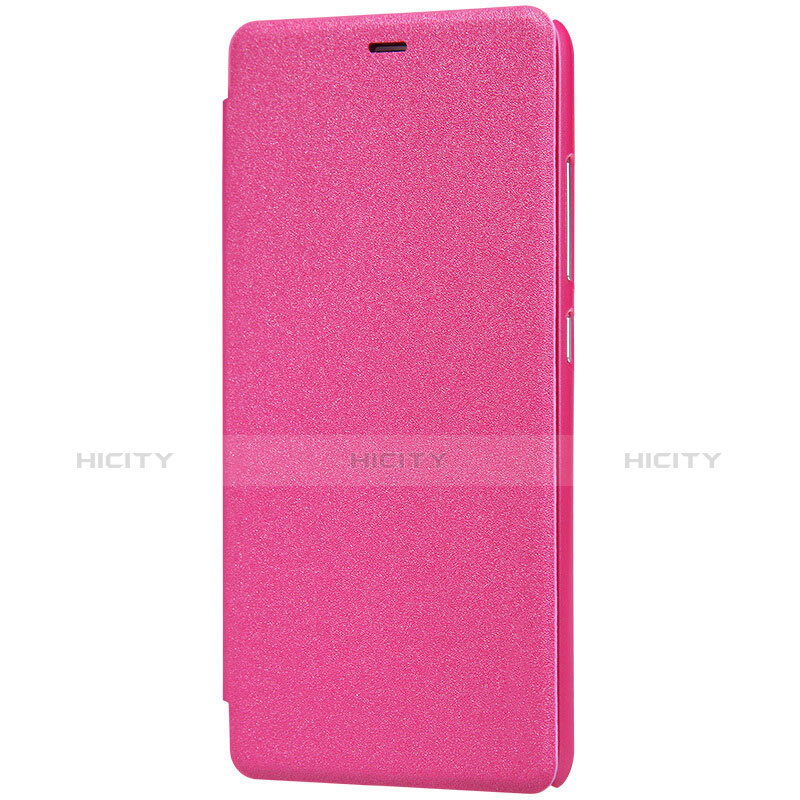 Handyhülle Hülle Stand Tasche Leder für Xiaomi Redmi Note 3 MediaTek Pink