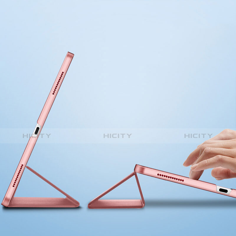 Handyhülle Hülle Stand Tasche Leder L01 für Apple iPad Pro 11 (2018) Rosa