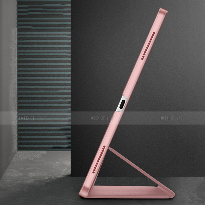 Handyhülle Hülle Stand Tasche Leder L01 für Apple iPad Pro 11 (2018) Rosa