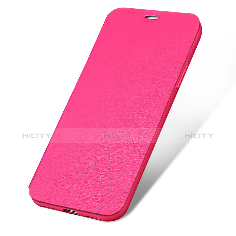 Handyhülle Hülle Stand Tasche Leder L01 für Apple iPhone 8 Pink