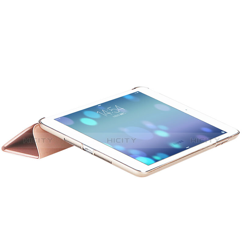 Handyhülle Hülle Stand Tasche Leder L01 für Apple New iPad 9.7 (2017) Rosa