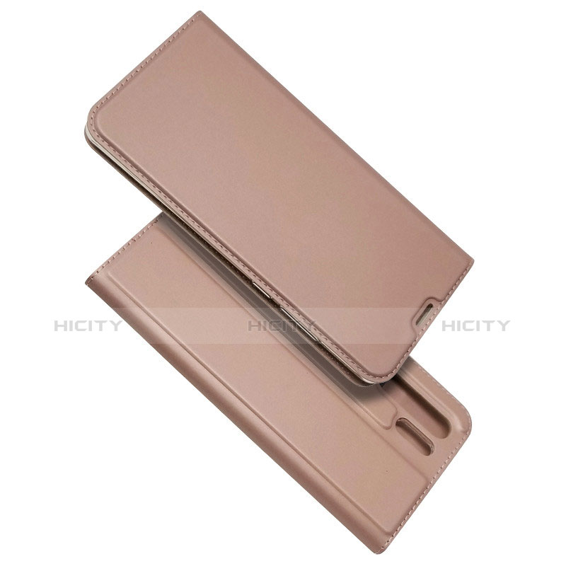 Handyhülle Hülle Stand Tasche Leder L01 für Huawei P30 Pro Rosegold