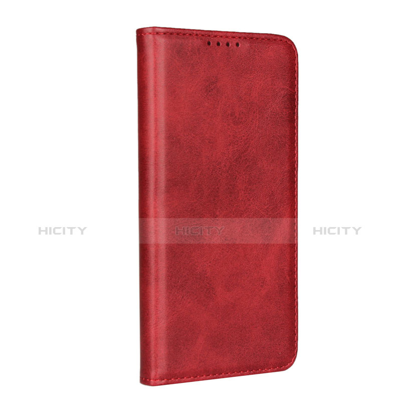 Handyhülle Hülle Stand Tasche Leder L01 für Huawei P30 Rot