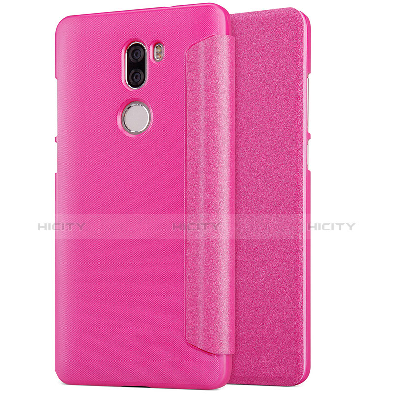 Handyhülle Hülle Stand Tasche Leder L01 für Xiaomi Mi 5S Plus Pink