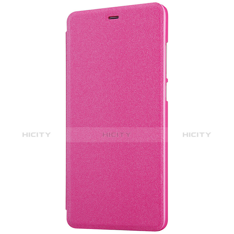 Handyhülle Hülle Stand Tasche Leder L01 für Xiaomi Mi 5S Plus Pink